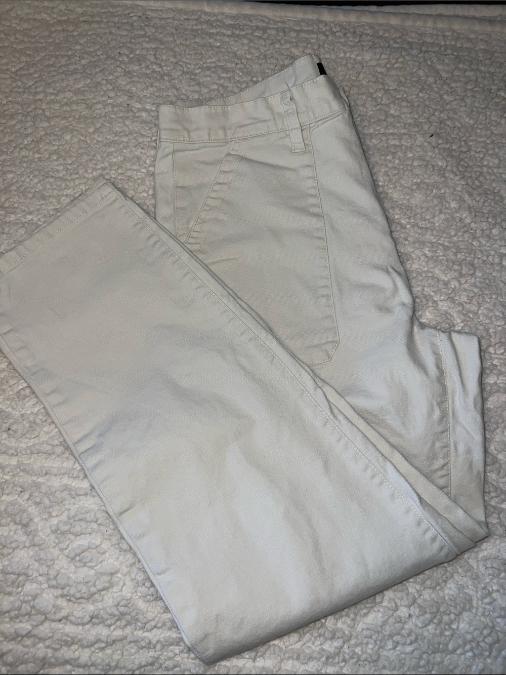 J. Crew Women’s Utility Pants, off white, size 29, EUC